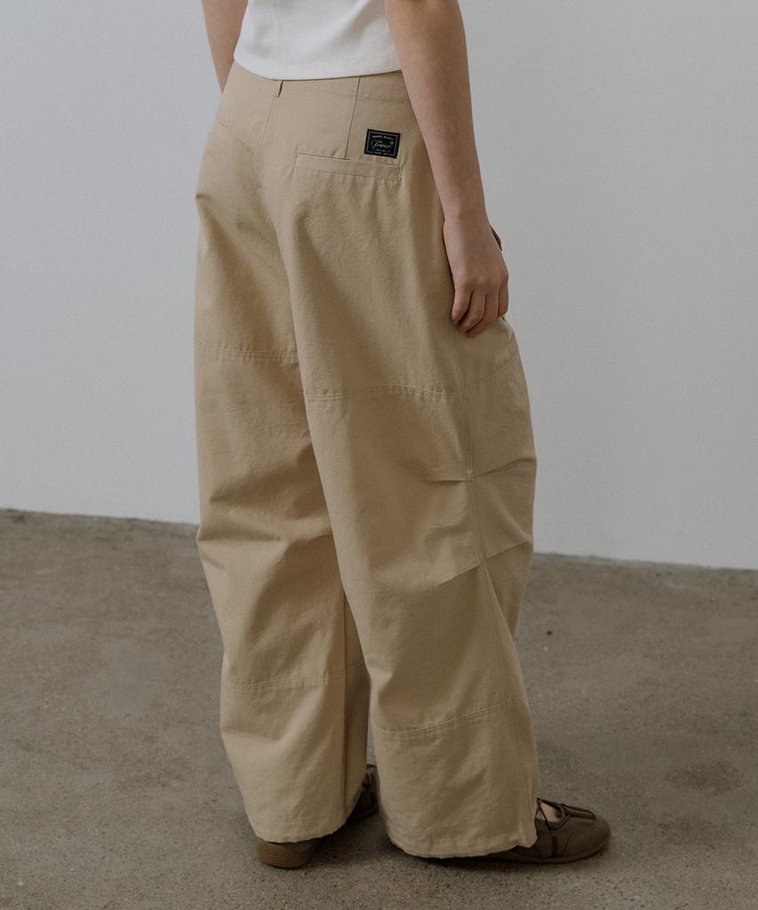 Peulibeo07 Parachute Cargo Washed Pants [Frsp05Pt03]_Beige
