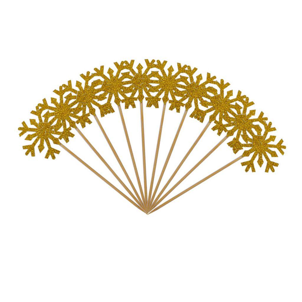 

Glitter for Birthday Party,Wedding Cakes Decor Party Supplies Cupcake Toppers Christmas Ornaments glitter gold