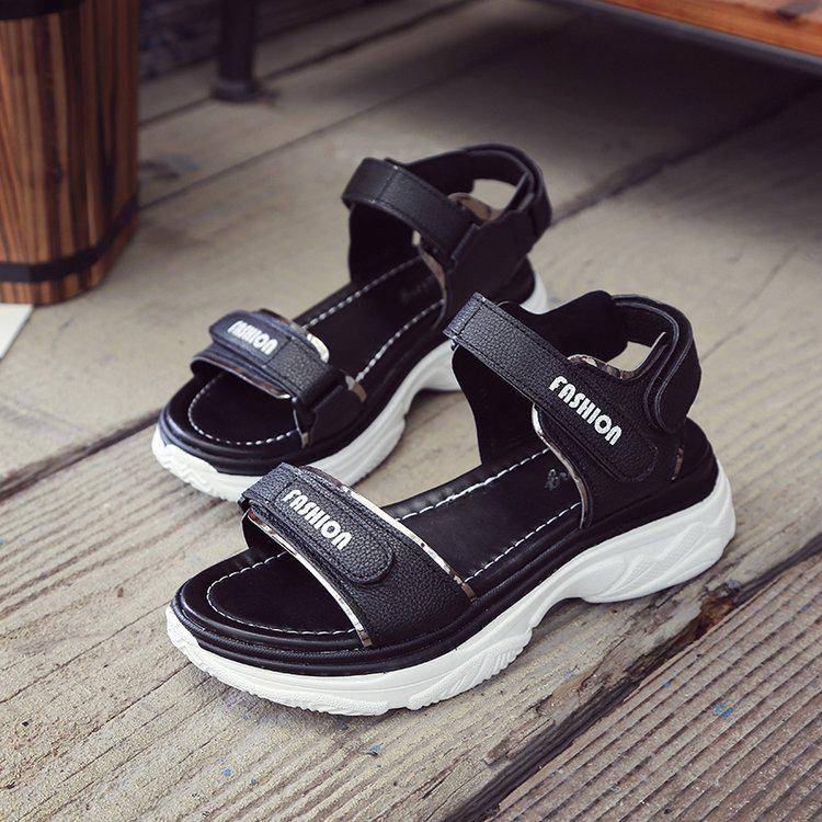 Sandalias casuales de verano Mujer y niña Sandalias de cuña de estilo  romano Cómodas Damas Zapatos de playa comprar a buen precio — entrega  gratuita, reseñas reales con fotos — Joom