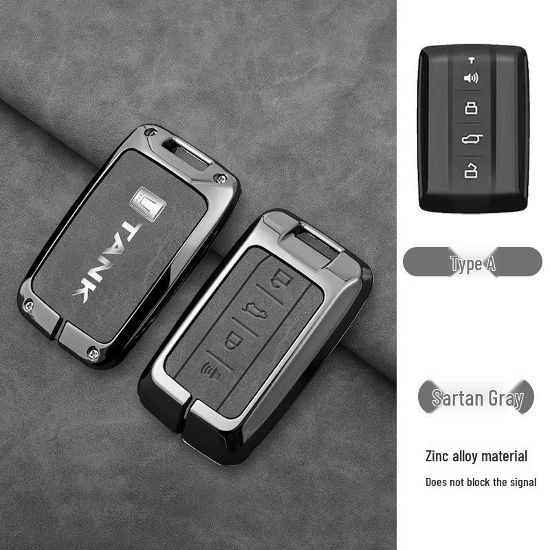 23 Tank 300, Model 400HI4T, 500 Car Metal Buckle Key Case for Men and Women