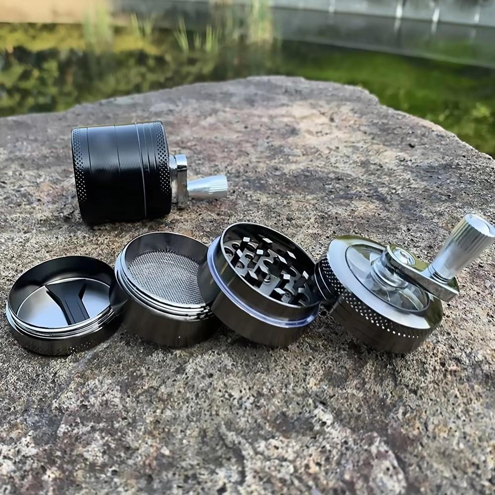 1.5 Inche Hand Seasoning Spice Cracker Crusher Grinder with Handle Hard Spice Grinder Rock Salt Peppercorn Hand tools, crushers