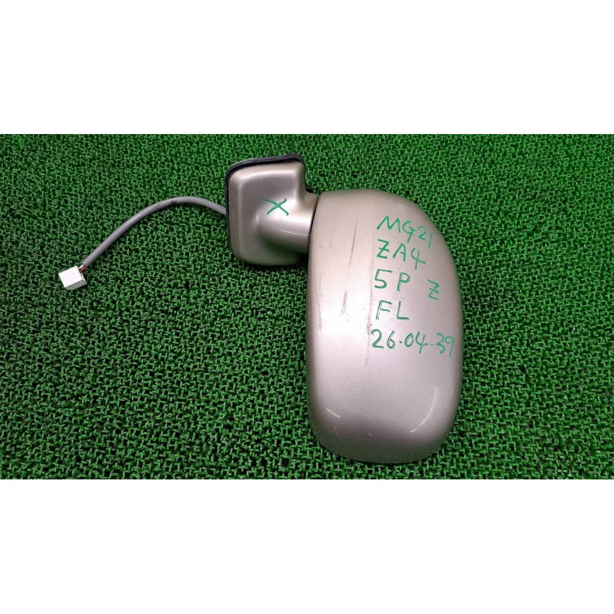 

260439 MR Wagon MF21S Moco MG21S Door mirror left Side mirror Passenger side left side 5 pin ZA4 * Faulty storage