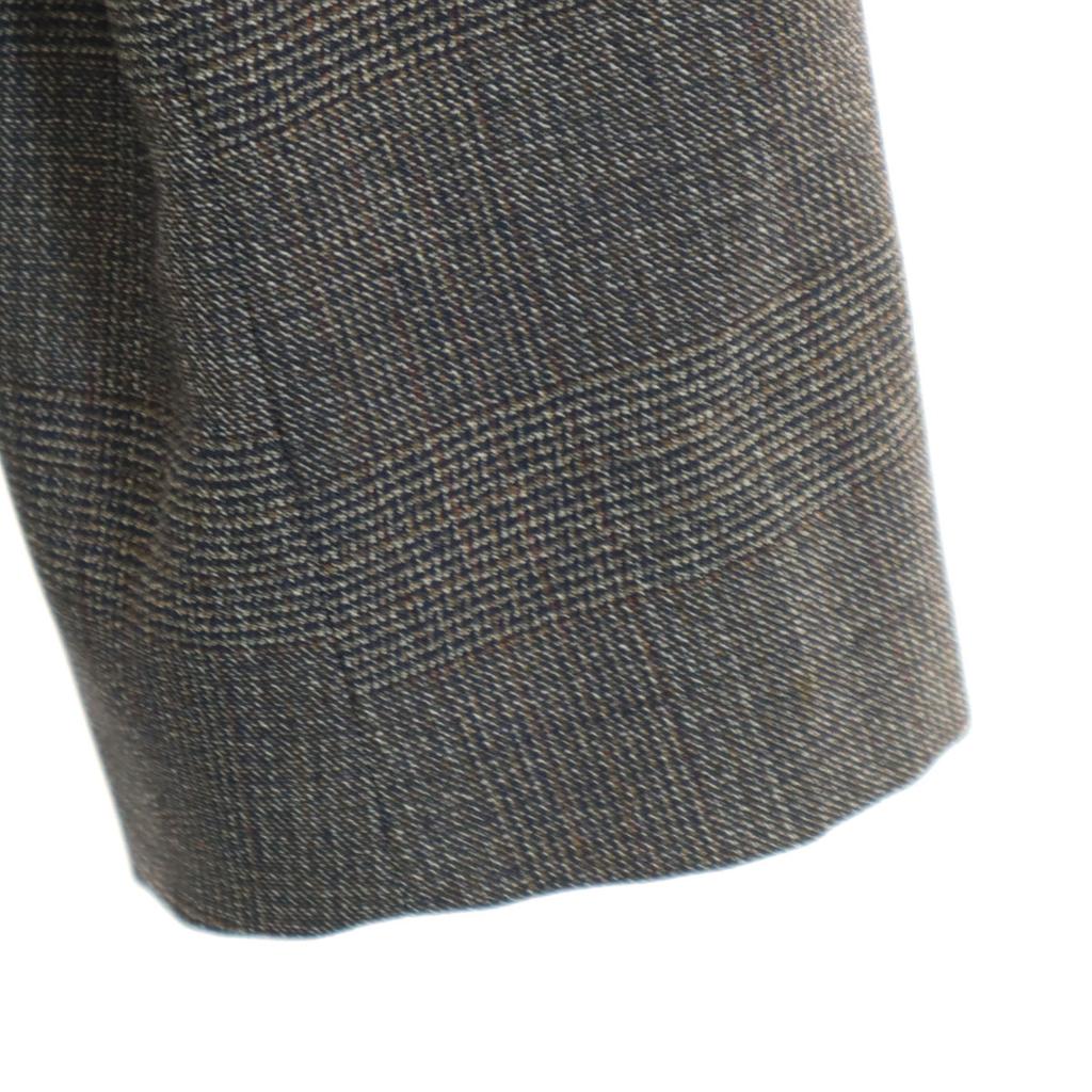 Dior made in Italy Check Pattern tailored jacket 50 gray Men's Used