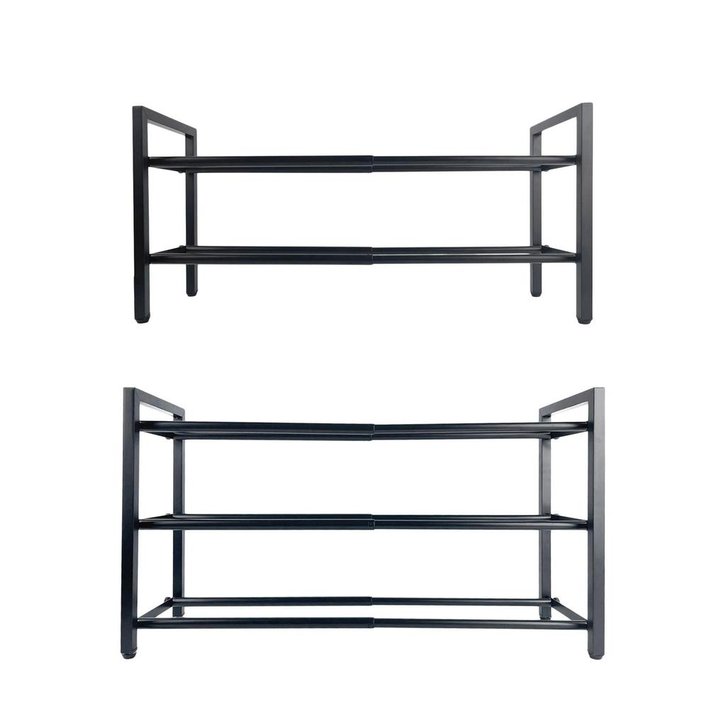 Expandable Shoe Rack Planter Stand Shelf for Living Room Garage Hallway 2