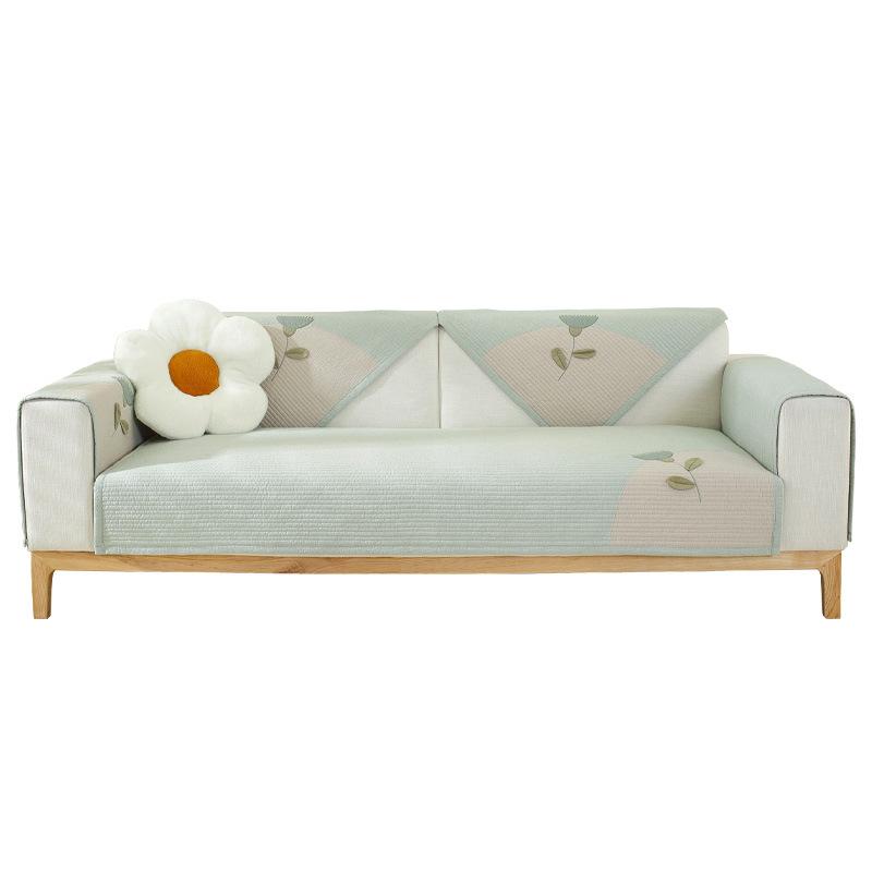 Cotton Sofa Cushion Four Seasons General High-grade Non-slip Cushion Simple Cotton Sofa Cover Cover Cloth Towel