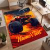 Off Road Trucks (1) Personalized Name Office Carpet Stylish Decor for Living Room Bedroom Kitchen