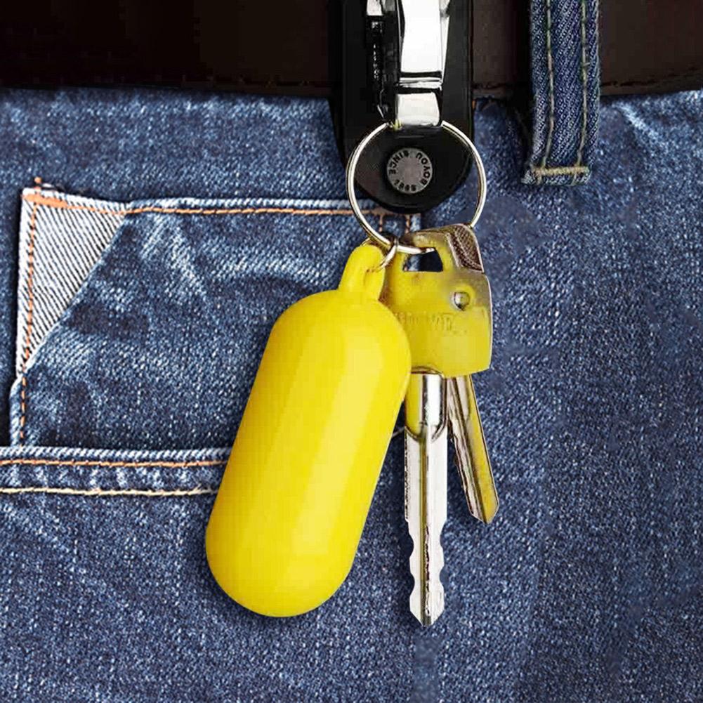 1-4Pcs Boat Kayak Floating Keyring Buoyant Key Ring Float Keychain Boat Accessories For Boating Fishing Kayaking Rafting Surfing