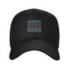 PWHL Geometric Design Baseball Cap Rave Hiking Hat Hats For Men Women's