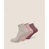 Midi Frill Socks 3pk Gs Pebble Grey Gs Light Pink Gs Calm Pink I1c5k Kdg9