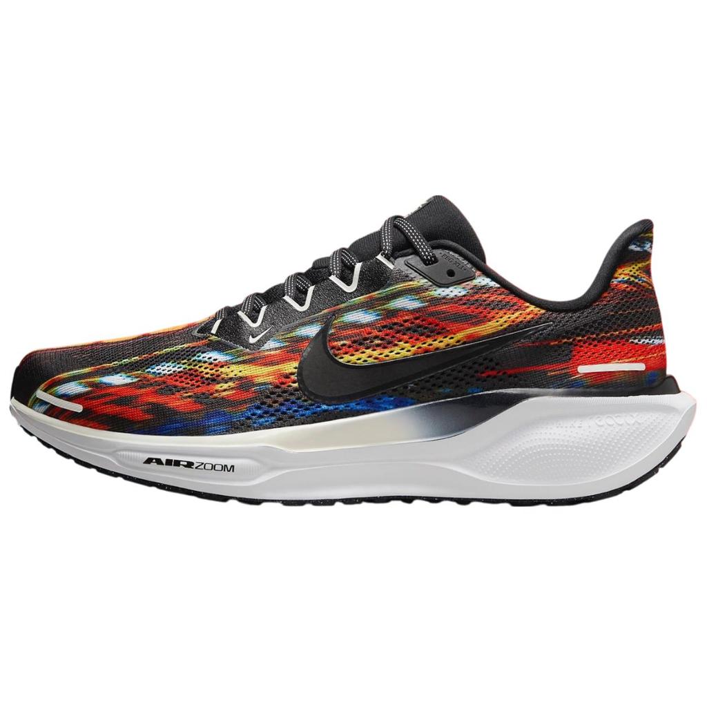 New Nike Pegasus 41 Slip Resistant Abrasion Resistant Low Top Casual Running Shoes Men's Black Red IB8171-999