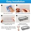 Upgraded Shower Caddy Adhesive Replacement,Strong Adhesive Hooks for Shower Caddy, Waterproof Shower Shelf Adhesive, Shower Adhesive Strips for