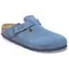 Birkenstock Boston Soft Footbed Suede Leather Narrow Fit Shoes 'Elemental Blue' Men's 1027711