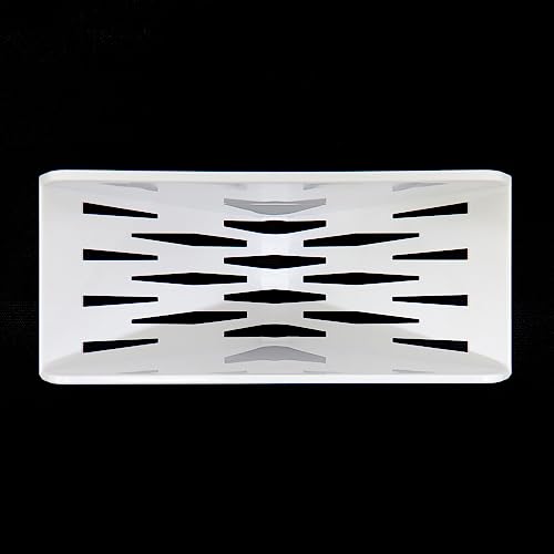 Towa Sangyo Magnetic Bathroom Bath Sponge Holder, Approx. 14 x 6.1 x 8.5 cm, Magnetic SQ, Floating Storage, Rust-Resistant Resin Sponge Holder