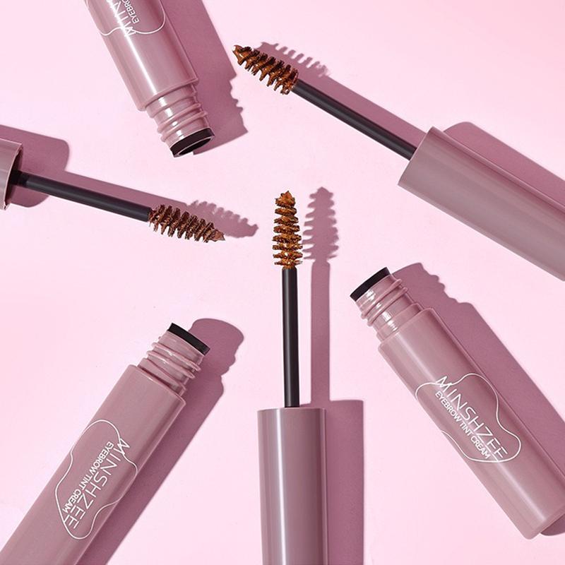 4 Colors Eyebrow Tint Waterproof Long Lasting Brown Color Eyebrow Gel Paint Eyebrow Tint Makeup Tool Brow Enhancer Cream
