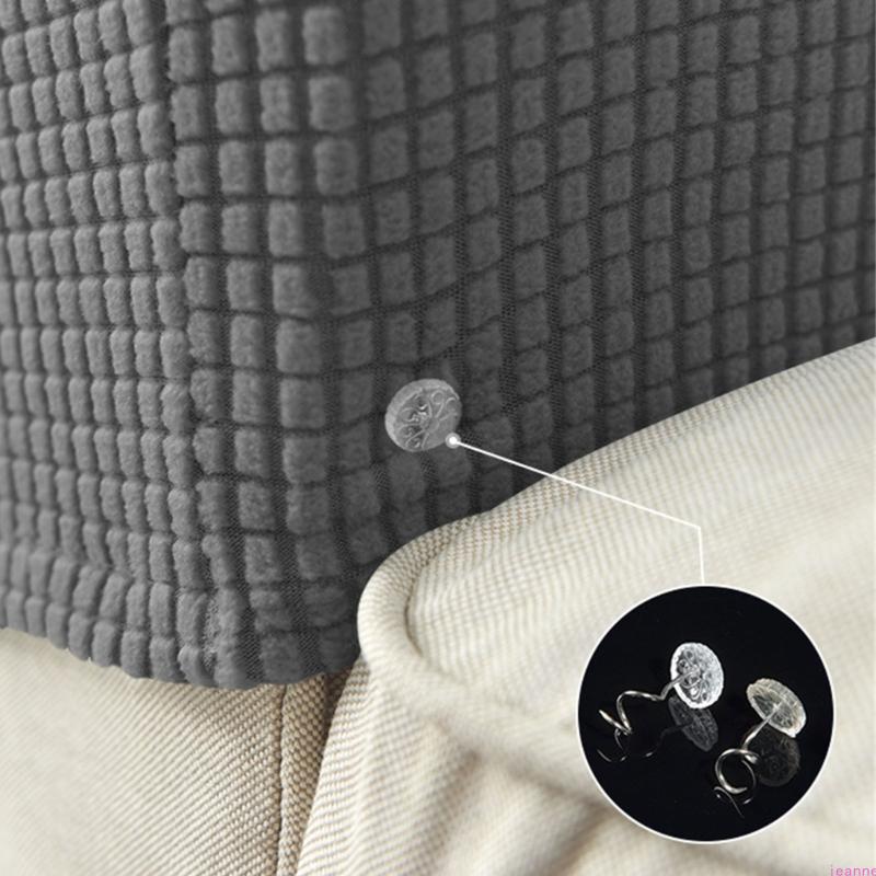 Pack of 2 Luxurious Sofa Armrest Covers Soft and Thick Chair Arm Protectors, Universal Fit,Elastic Armrest Covers