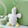 Internet Celebrity Big Goose Plush Keychain – Cute Cartoon White Goose Pendant Doll