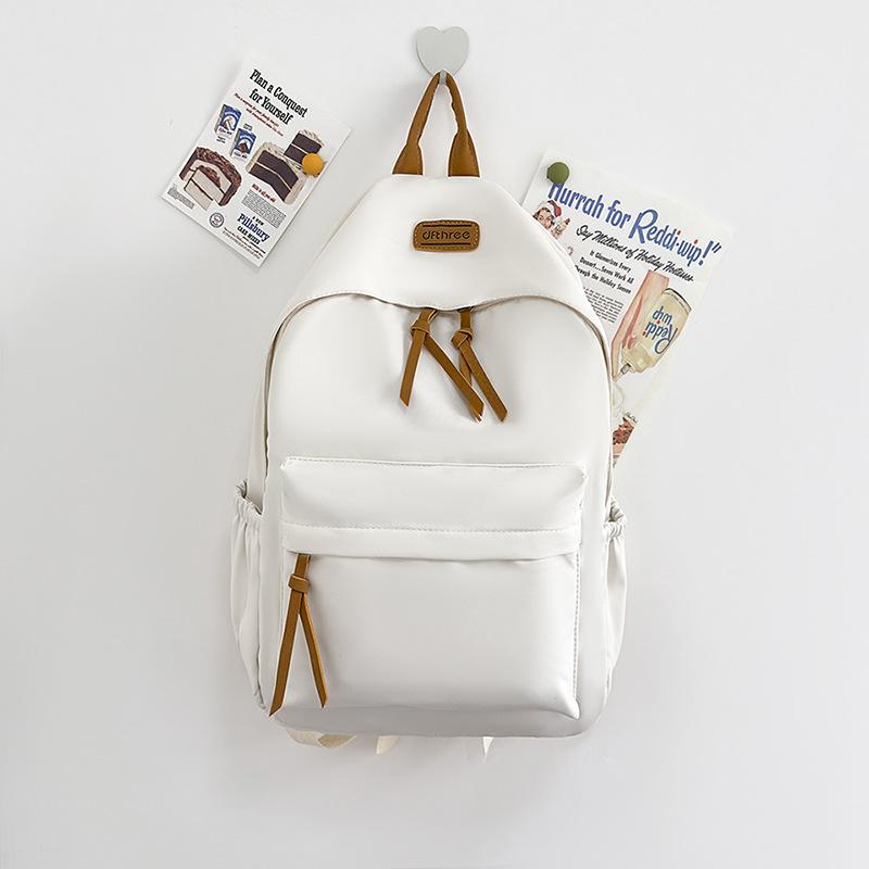 

Lightweight Kids Backpack for Boy Minimalist Casual Backpack Cute Backpack School Bags Class Bag for Girl Designer Bags Mochila one size белый