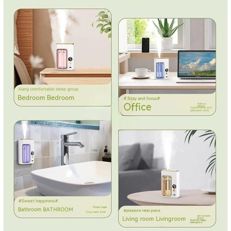 Wireless Battery Operated Aromatherapy Diffuser With Timer For Home And Office Use