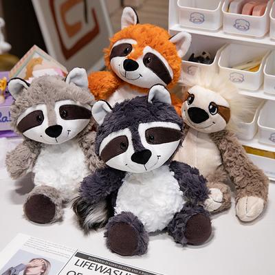 Waldtier Niedlicher Kleiner Fuchs Plüschtier Waschbär Puppe Kinderspielzeug Puppe Puppe Souvenir Geschenk