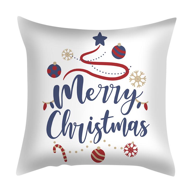 Pillowcase Christmas Cartoon Nordic Cross-border Special for Living Room Bedroom Cushion Pillow
