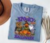 Comfort Colors Vintage Halloween Shirt, Womens Halloween T-Shirt, Spooky Party Tee, Pumpkin Ghost Scarecrow Outfit, Halloween Graphic Top