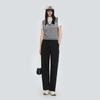 Ledian Women's Thickened Knit Wide-Leg Casual Pants