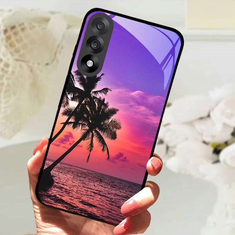 För OnePlus Nord 5 5G Stötsäker Mobilskal Härdat Glas Baksida För OnePlus Nord5 Capa Bumper Fundas Skyddande Skal