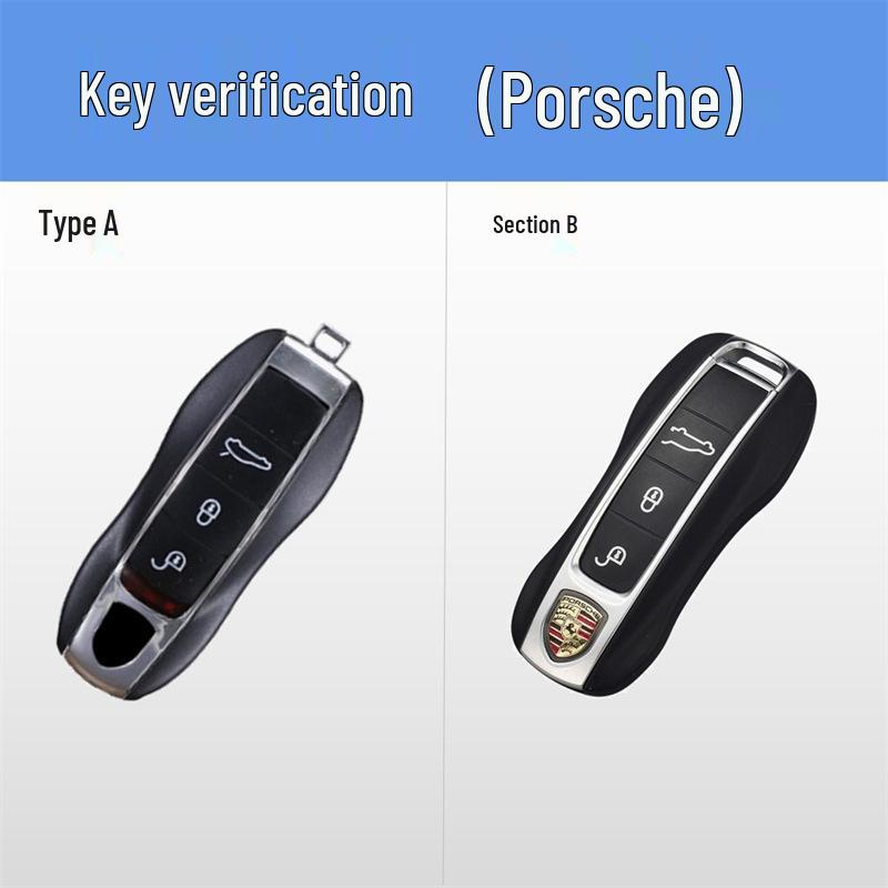 Passt für 2011-2017 Porsche Cayenne Schlüssel: Schutz- und Dekorative Auto-Schlüsselabdeckung