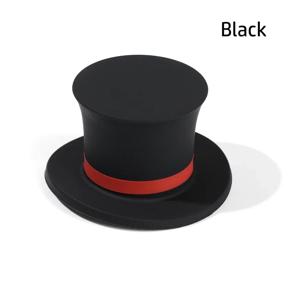 Creative Hat Shape Poker Shape Wine Silicone Wine Stopper Vacuum Sealed Reusable  Storage Cap Champagne Kitchen Bar Tool