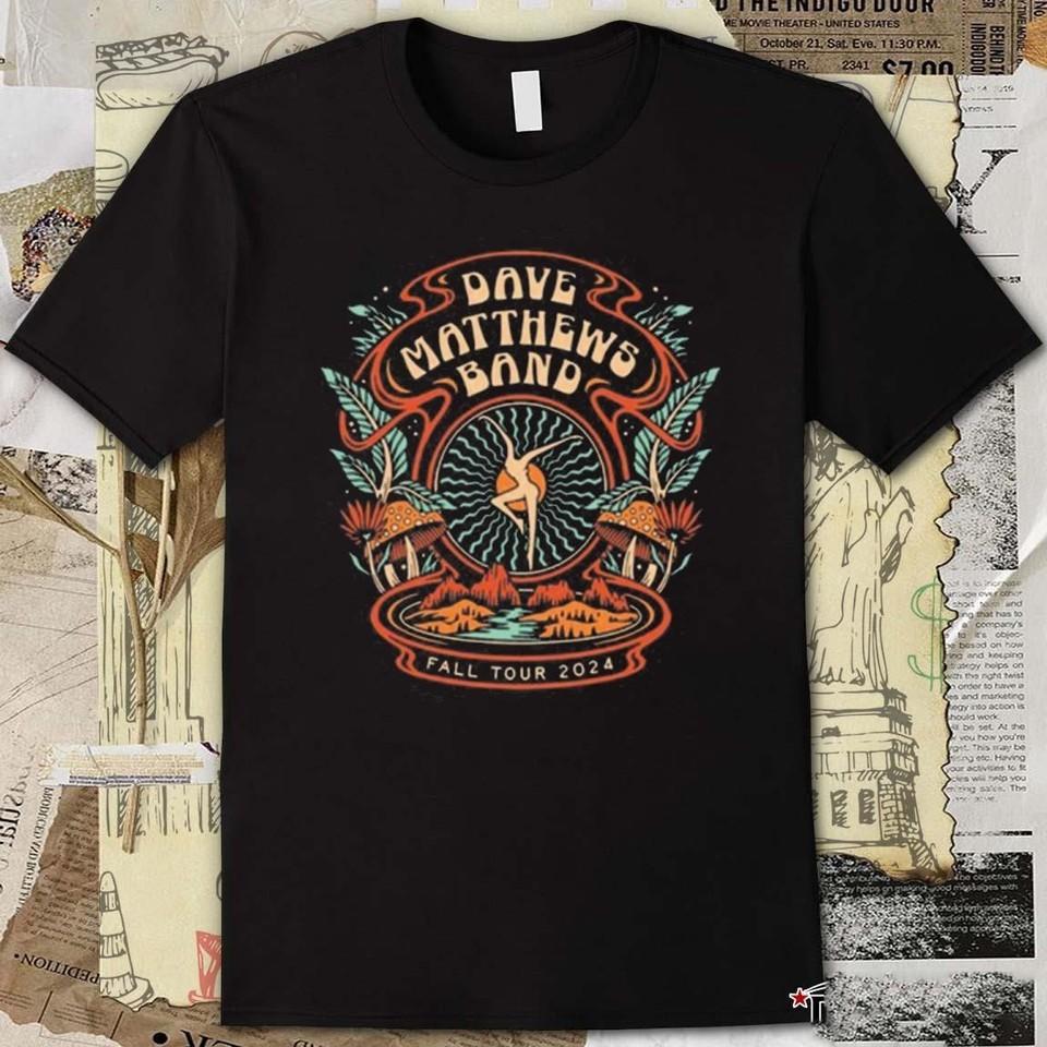 Dave Matthews Band Fall Tour 2024 unisex t-shirt S-3XL Q9481 Unisex T-Shirt XL