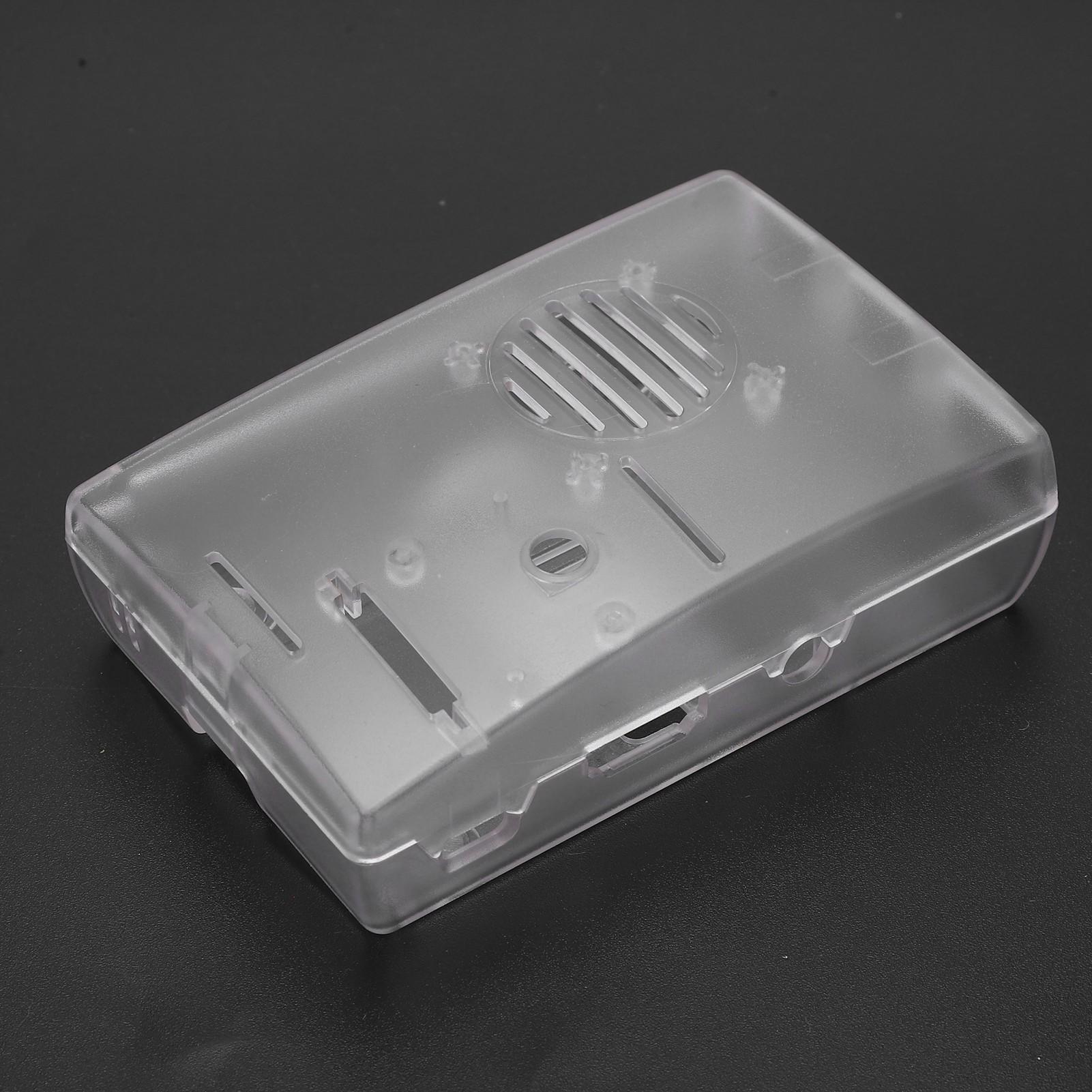

For 3B 3B+ ABS Case Model K with 3007 Heat Sink Fan Installable(Black )