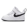 Nike Court Borough Low 2 TD Bianco Nero Sneakers da Bambino BQ5453-104