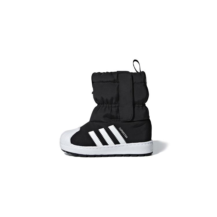 

Adidas Originals SST Wint3r Cf I Comfortable Slip Resistant Abrasion Resistant High top Kids Shoes Black B22502 21