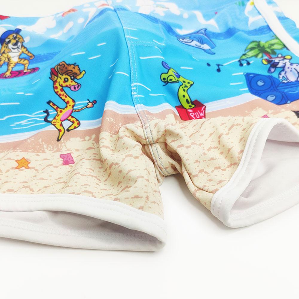 Men Swim Briefs Trunks  Zebra-stripe  Tight Fit Sexy Swimwear Beach Wear Tanning Surfing GYM