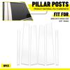 Chrome Door 6x Pillar Posts Trim Fit G35 Cover Sedan Infiniti G37 2002-13