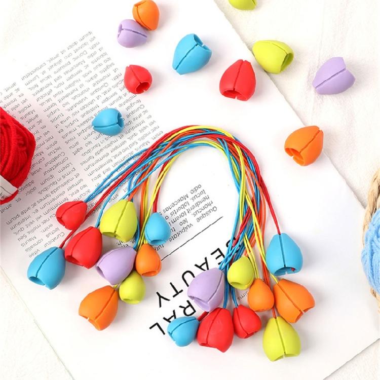 5Pcs Crochet Hook Point Stoppers Crochet Needle Tip Protectors Needle Tip Stoppers Knitting Needle Point Protectors