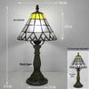 Tiffany Vintage Stained Glass Table Lamp for Bedside or Cafe