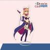 Anime Acrylic Stand Action Figure Toy The Demon Girl Next Door PVC Acrylic Stand Machikado Mazoku Desktop Stand Model Toy Gift