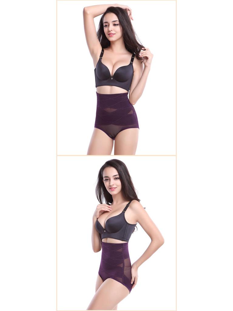 Seamless High-Waist Body Shaper: Slimming Abdomen Control & Hip Lift Panties for Women