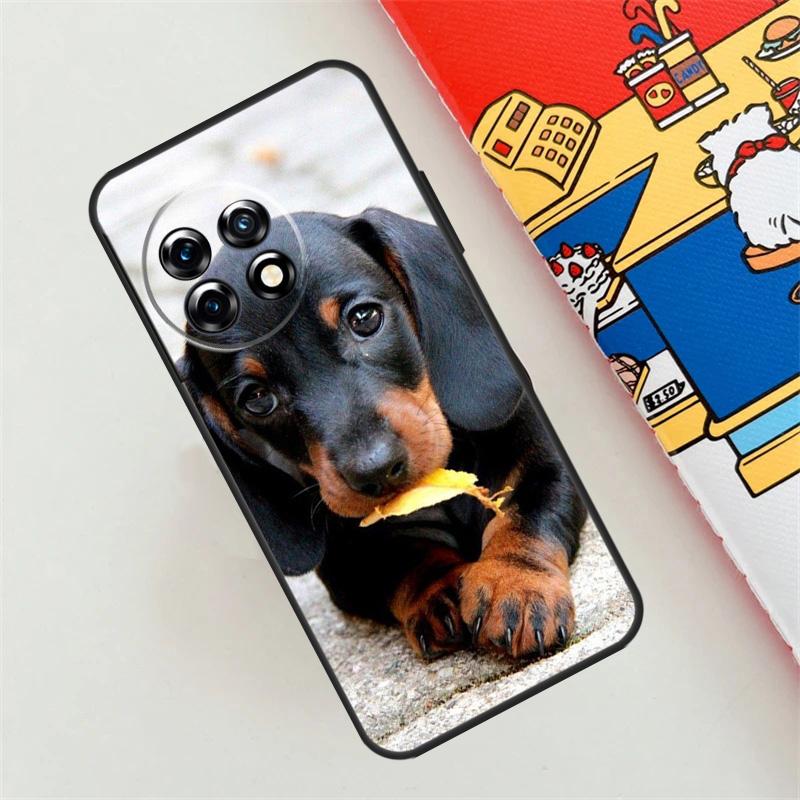 Teckel Dackel Dachshund Dog Case For OnePlus 10T 8T 12R 10R 9R 12 11 10 9 Pro Nord CE 4 2 Lite N10 N20 N30 Nord 3 Cover
