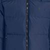 Polo Ralph Lauren Ss23 Solid Color Logo Embroidered Stand Collar Hooded Down Jacket Men Jacket Navy-Blue 710761907-002