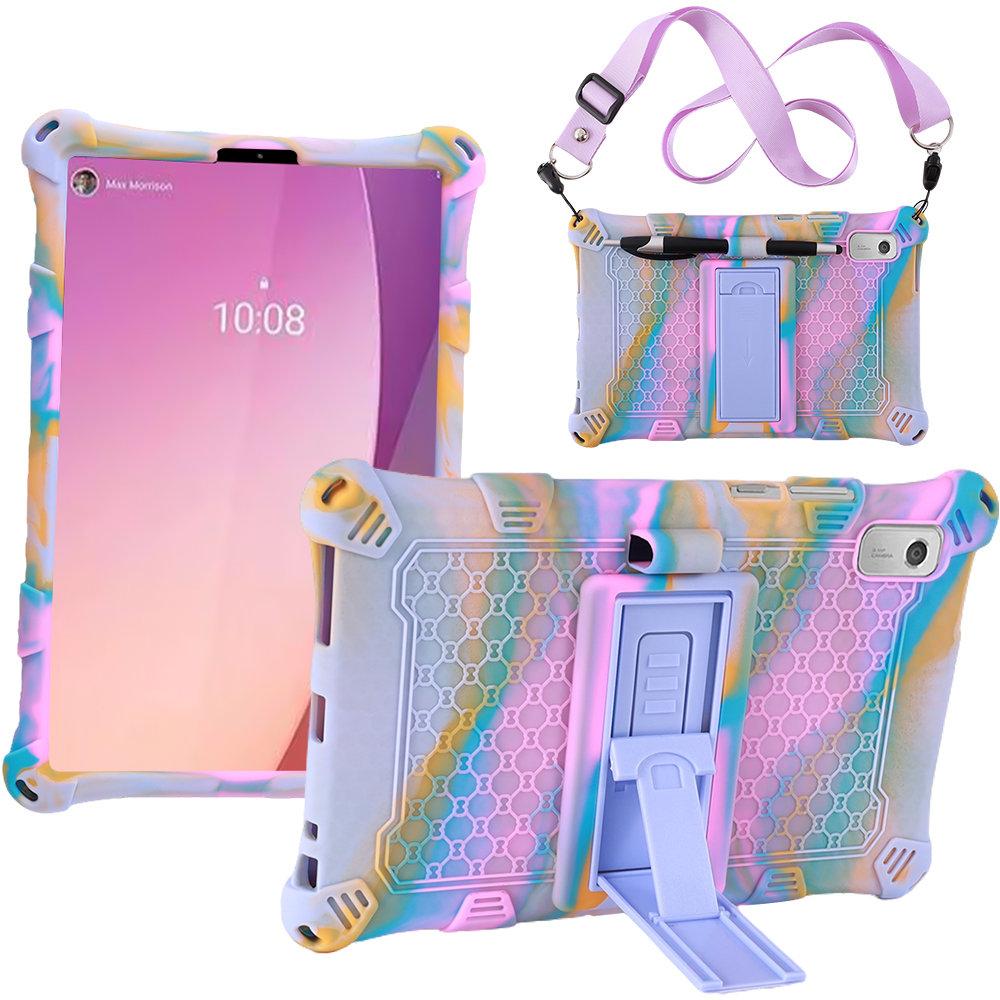 Case For Lenovo Tab M9 TB-310FU TB-310XU Kickstand Soft Silicone Kids Safe Tablet Cover Full Body Protect Funda