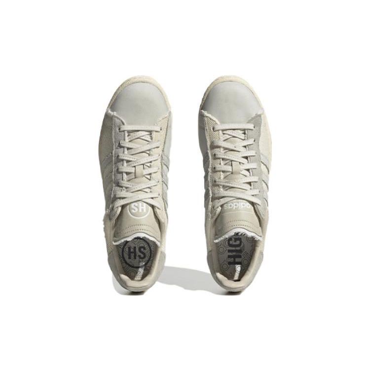 Adidas Highsnobiety X Campus HIGHArt Men Sneakers Cream Crystal-White White-Tint IG8171