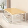 Carrello da cucina per microonde di facile montaggio, scaffale da cucina, supporto per microonde