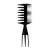 Volumengebender Kamm mit breiten Zinken zum Stylen von Haaren Lockenwerkzeuge Flauschige Textur Ideal für alle Haartypen Haarstyling-Werkzeuge