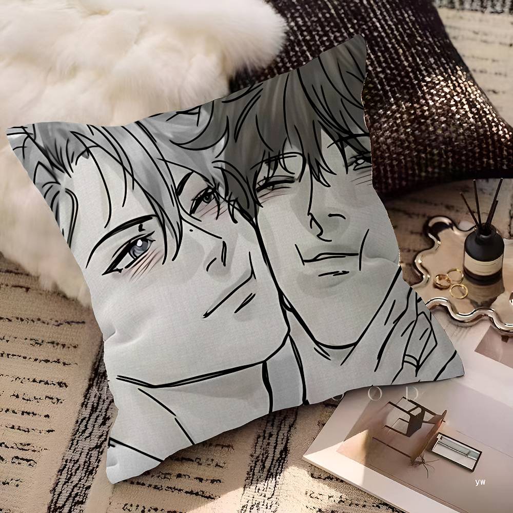 Nerd Project Bl Anime Pillow Cushion Cover Pillowcase Living Room Sofa Home Decor Customized