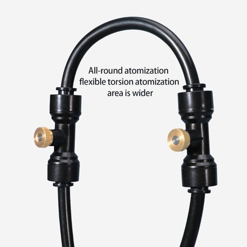 Watering System for Garden DIY Plant Kits Misting Sprinkler Greenhouse Accessories Easy Installation Irrigation Kits