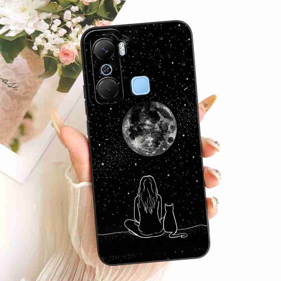 For Infinix Hot 12 Pro X668C Case Silicone Back Cover Full Protection For Infinix Hot 12Pro 6.6" Popular Patterns Phone Casing