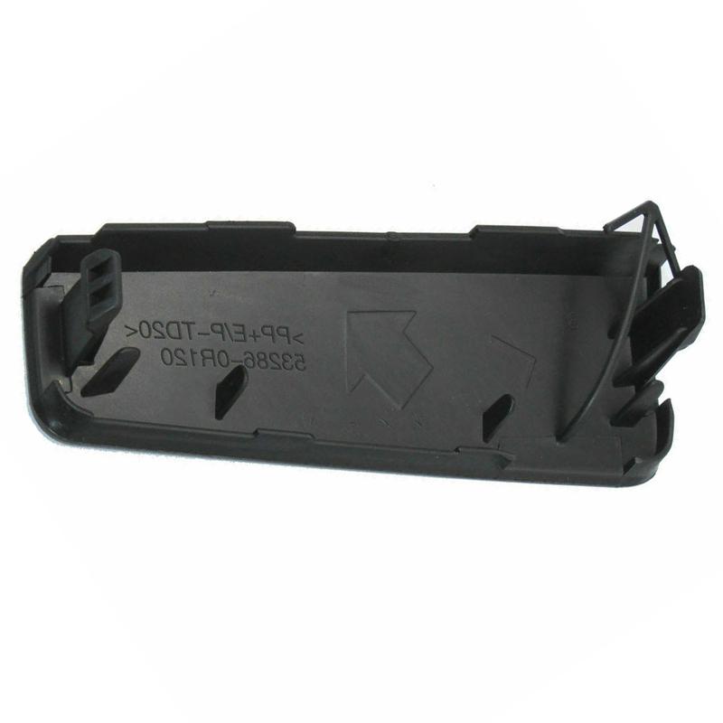 2Pcs Left Right Front Bumper Tow Hook Cover Cap Plastic For Toyota RAV4    53286-42130 53285-42120