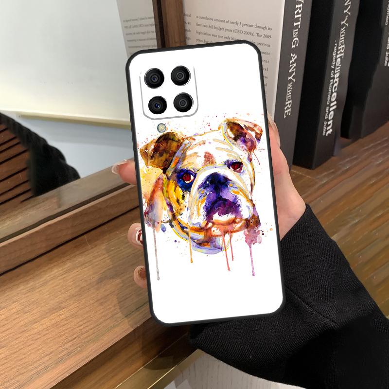 

English Bulldog Pug Case For Samsung Galaxy M13 M53 M51 M31 M11 M14 M34 M54 M12 M32 M52 M16 M36 M56 M15 M35 M55 Samsung M16